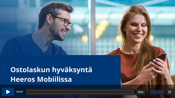 Ostolaskun hyväksyntä Heeros Mobiilissa